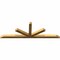 Ekena Millwork Saratoga Rough Sawn Timber Gable Bracket, Western Red Cedar, 96"W x 32"H x 4"D x 4"F, 8/12 Pitch GBW096X32X0404SAR00RWR - alternate 4
